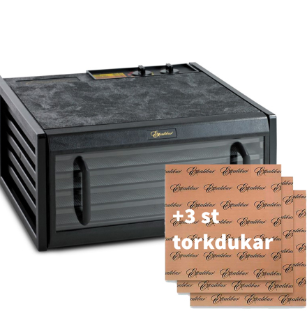 Excalibur 5-brickor transparent lucka + 3 torkdukar